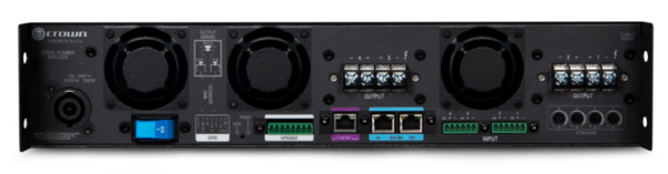 DCI4X2400N 4 CHANNEL POWER AMPLIFIER 2400W @ 4OHM WITH BLU LINK, 70V 100V